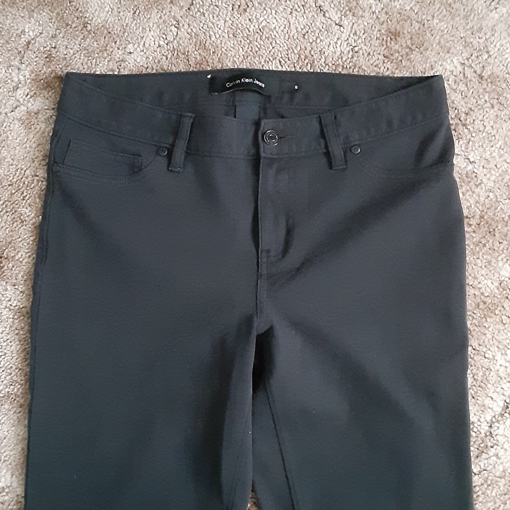 Calvin Klein black stretch jeans